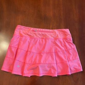 Lululemon pace setter skirt